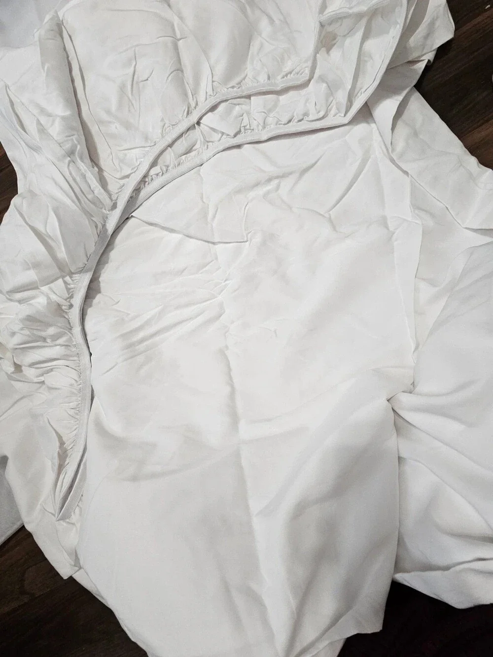 Resident Bamboo Blend King Sheet Set – White – 4 Piece
